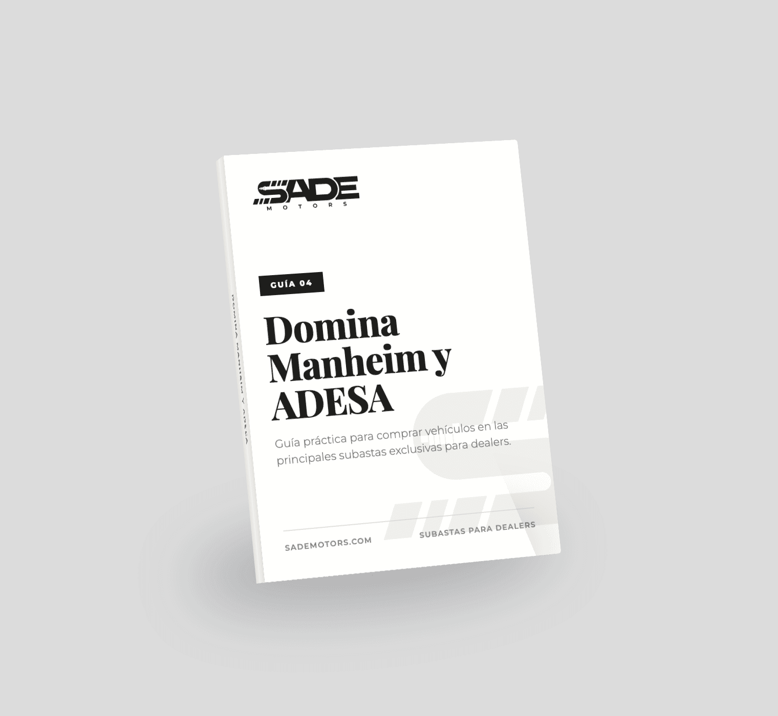 Portada del e-book Domina Manheim y ADESA