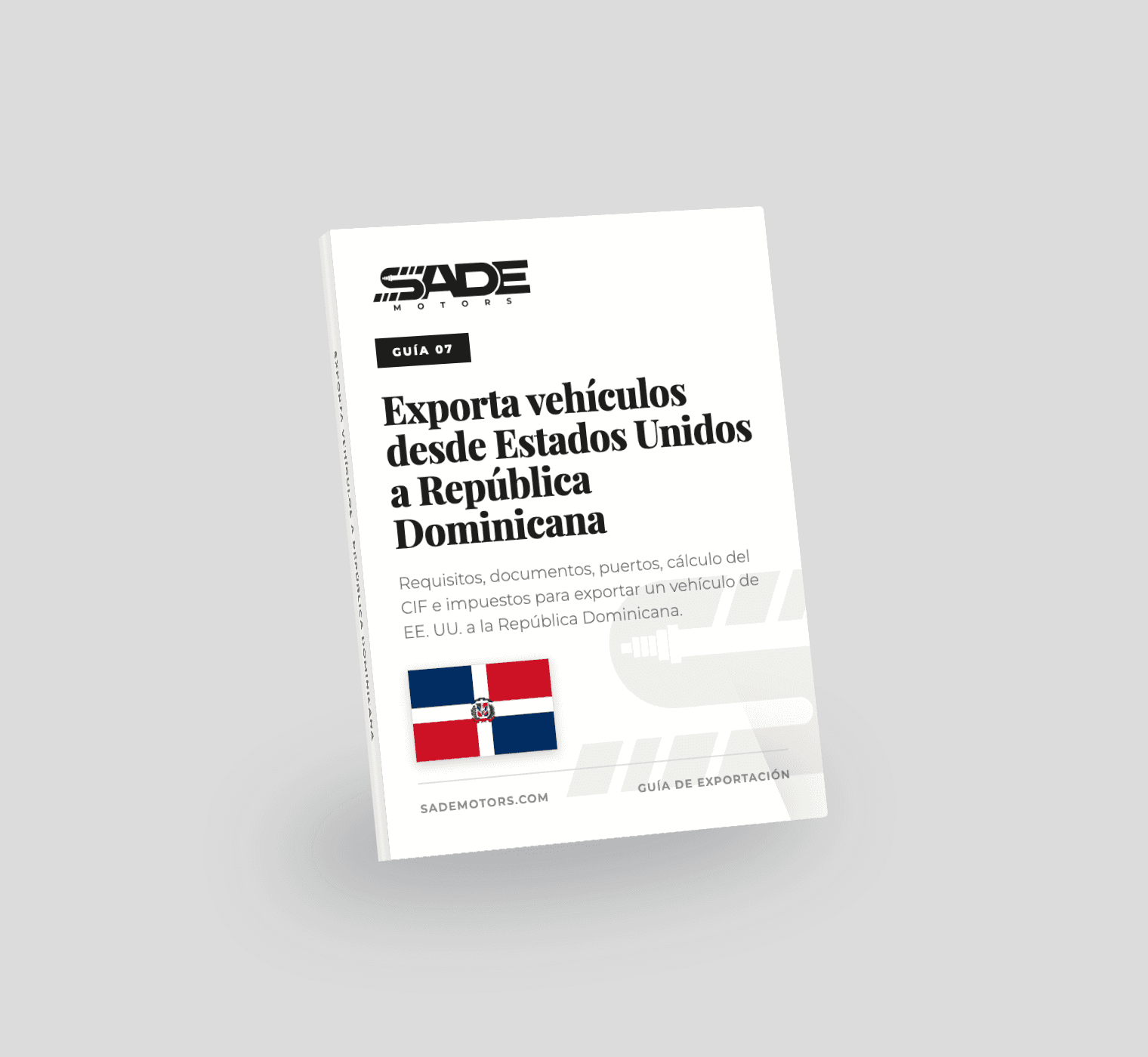 Portada del e-book Exporta vehículos a República Dominicana